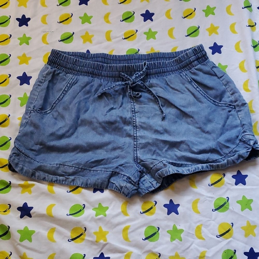Universal Thread Womens Small Light Blue Elastic Shorts 🌏5/$10🌏